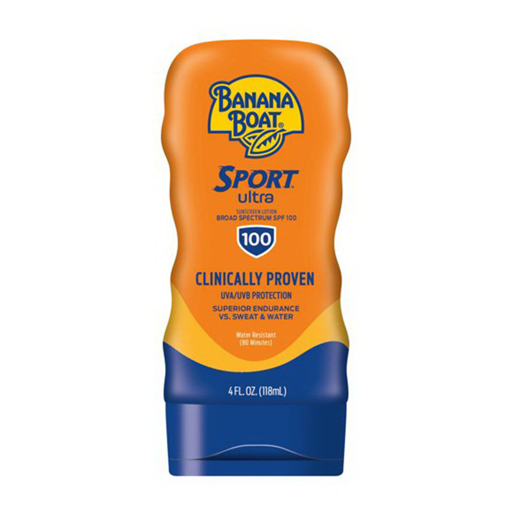 Banana Boat Sport Ultra Sunscreen Lotion 100 SPF, 4 Oz
